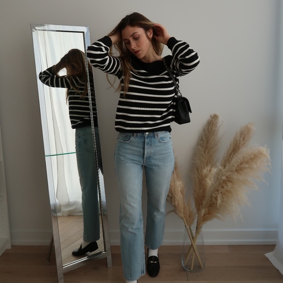 ZARA Straight Leg Ankle Length Jeans - Picture 2 of 7